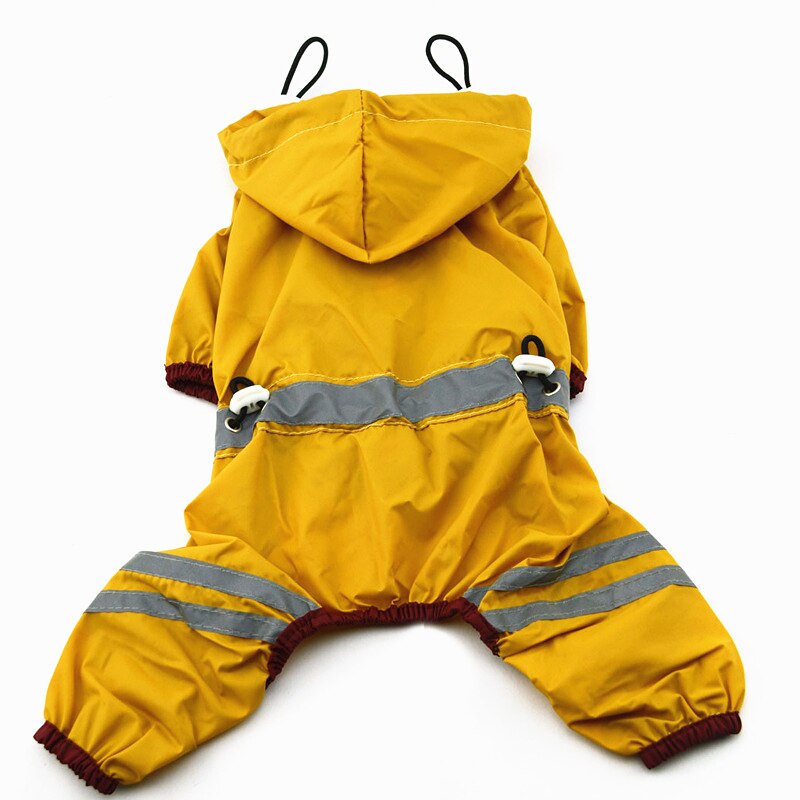Waterproof Dog Rain Coat Hi Vis Reflective Jacket