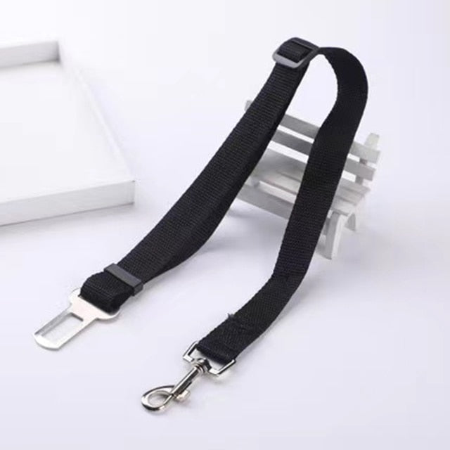 Dog Lead Car Seat Belt Adjustable Safety Travel Clip