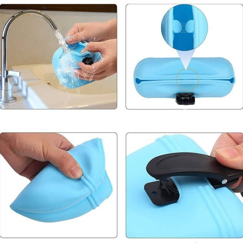 Silicone Dog Treat Bag Pet Portable Dog Training Waist Feeder