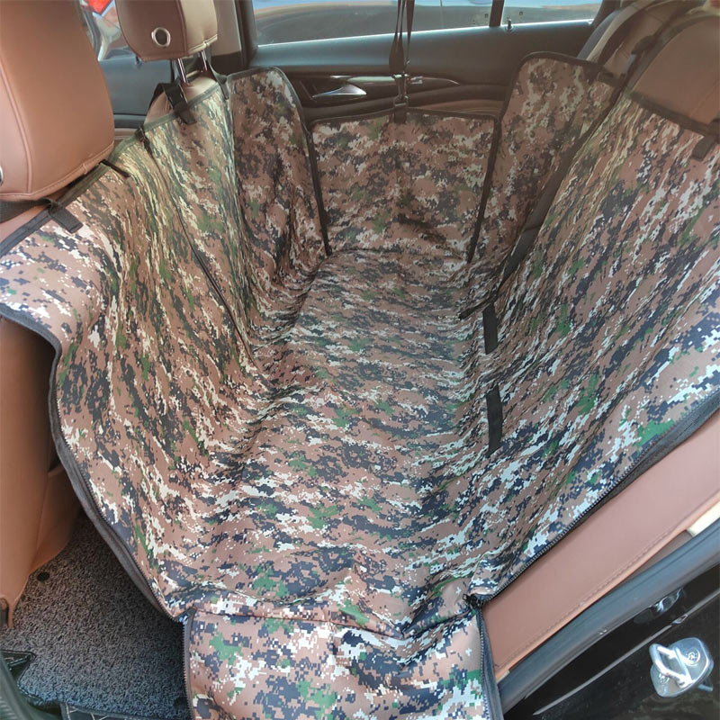 Waterproof Rear Car Back Seat Cover with Safety Belt