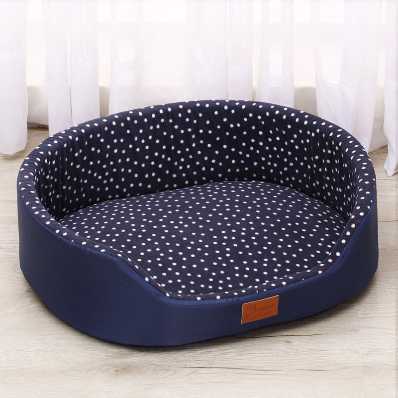 Soft Double-Side Dog Bed for Big Dogs Warm Comfortable Sofa