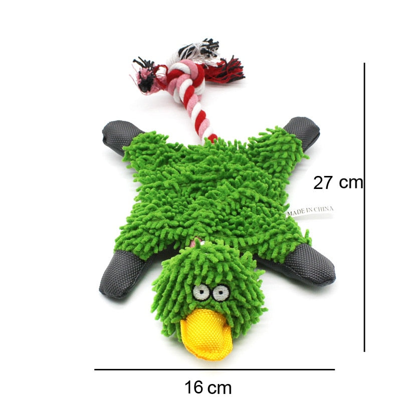 Funny Toy Animal Chews For Dogs and Puppies with Squeaker