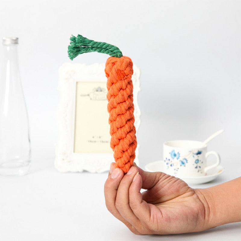 Dog Chew Made From Durable Braided Bite Resistant Cotton Great for Pups Too