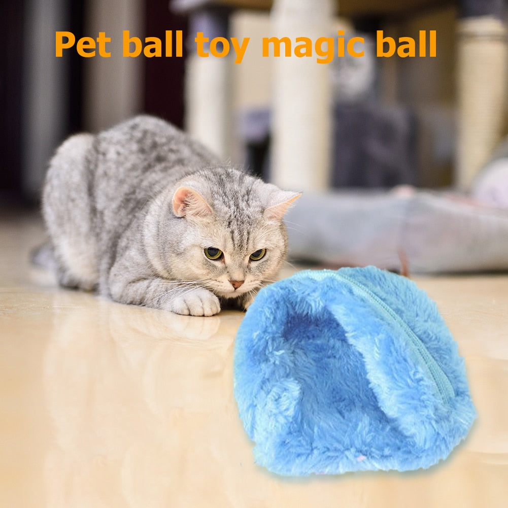 Magic Roller Ball Activation Automatic Ball Dog Cat Interactive Funny Chew