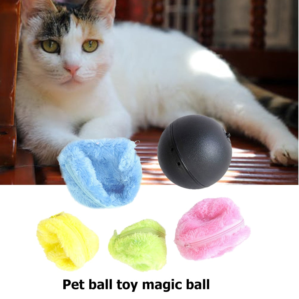 Magic Roller Ball Activation Automatic Ball Dog Cat Interactive Funny Chew