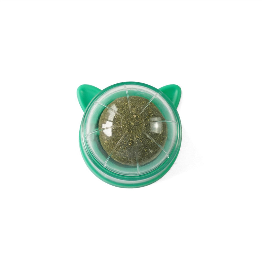 100% All Natural Catnip Wall Ball to Clean Mouths & Promote Digestion