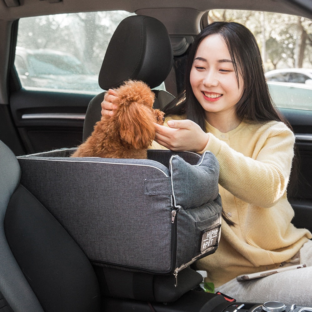 Portable Dog Bed for Travel and Car Safety