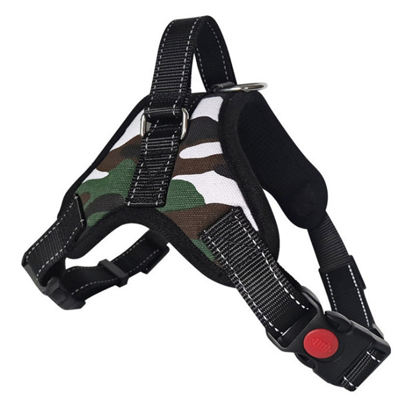 Nylon Heavy Duty Dog Harness Padded