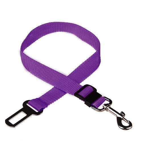 Adjustable Dog Seat/Safety Belt with Safety Clip Lever(Multiple colours available)