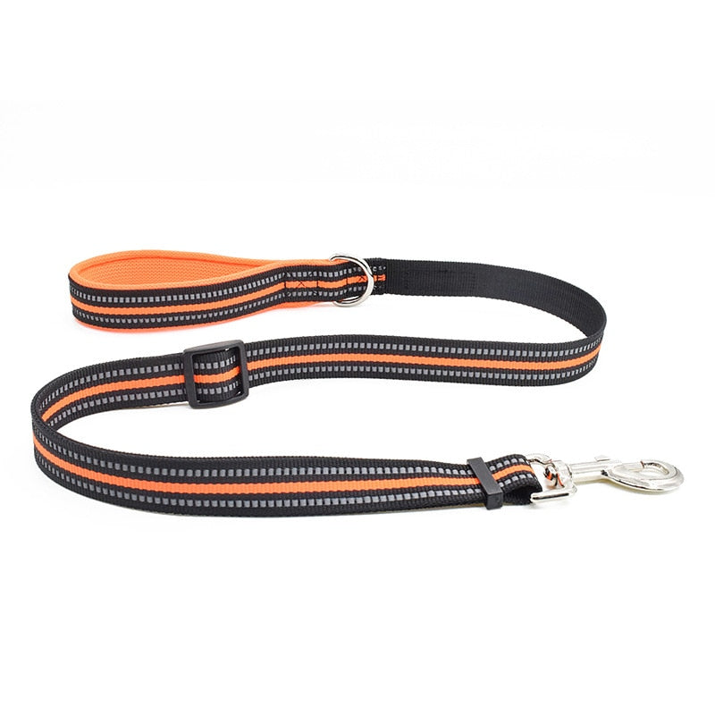 Nylon Adjustable Dog Harness Reflective Soft Breathable No Pull Dog Harness