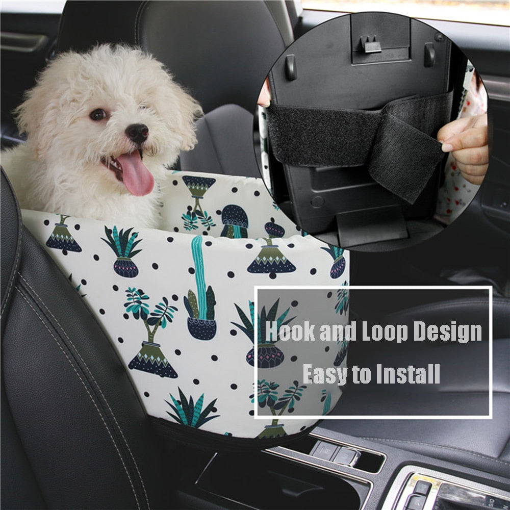 Portable Dog Bed for Travel and Car Safety