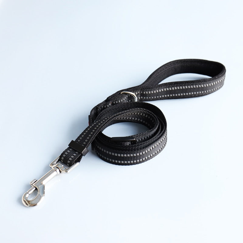 Nylon Adjustable Dog Harness Personalized Reflective Breathable