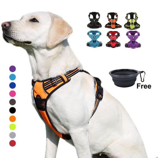 Truelove Dog Harness Durable Reflective Safety Lift Seat Belt Clip for Dog Travel