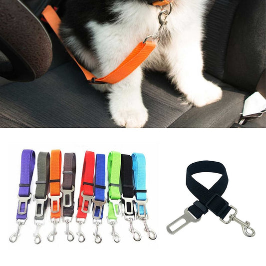 Dog Car Seat Belt For Safety Adjustable Harness/Lead