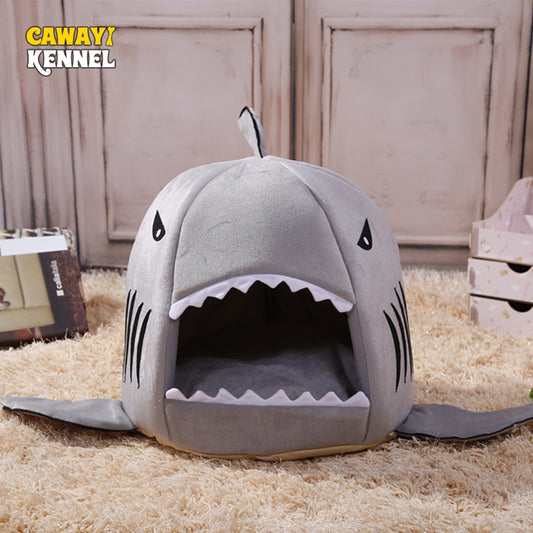Shark House Bed For Dogs Cats & Small Animals