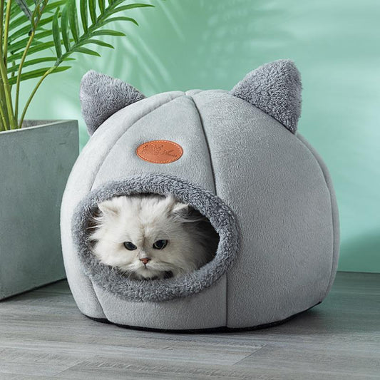 Sleep Comfort Cat Bed Cozy Cave Nest