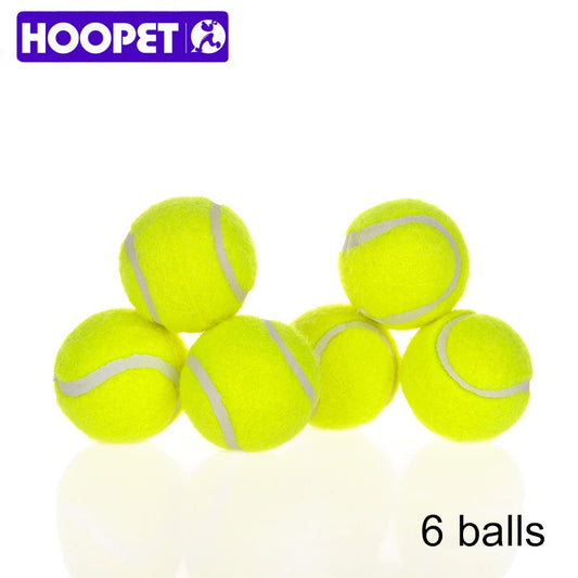 HOOPET Six Tennis Balls Bite-resistant
