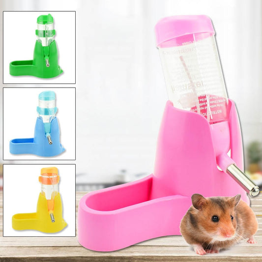 Hamster Water Bottle & Automatic Feeding Device