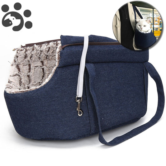 Pets Carrier for Cats Plush Warm and Snug for Superb Comfort