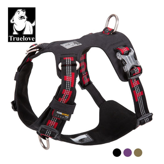 Truelove Waterproof Dog Harness Lightweight Breathable Reflective Pet Harness For Dog Small Large Safety Outdoor Training Vest