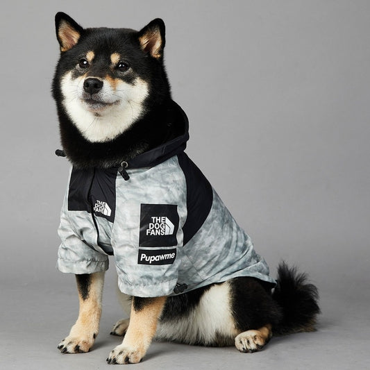 The Dog Face Stylish Windproof Raincoat Dogs