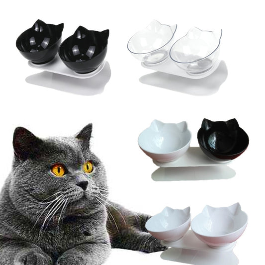 Non-slip Cat  Bowls With Raised Stand