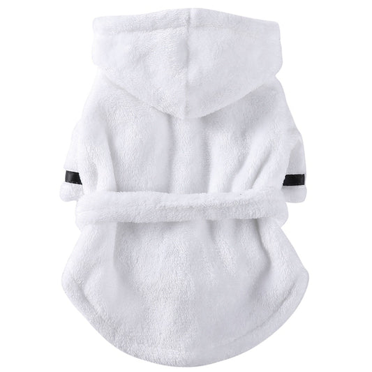 Dog Bathrobe Soft Drying Toweling