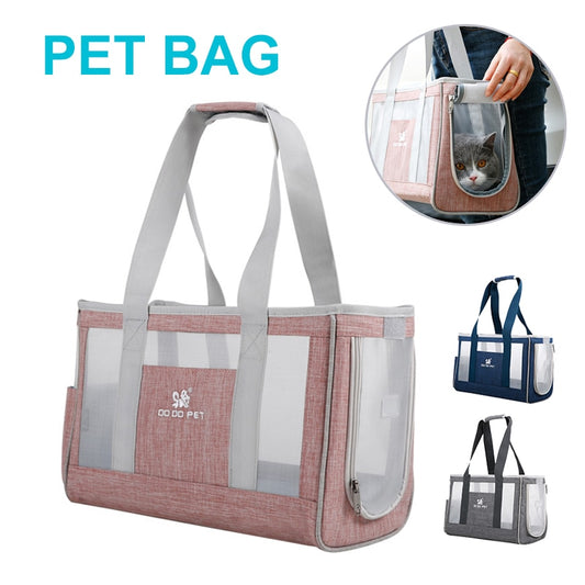 Breathable Pet Dog/Cat Single Shoulder Bag, Light, Portable