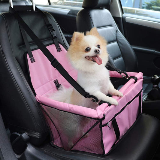 Dog Car Seat Waterproof Basket Folding Hammock Carriers Bag For Travel Safety