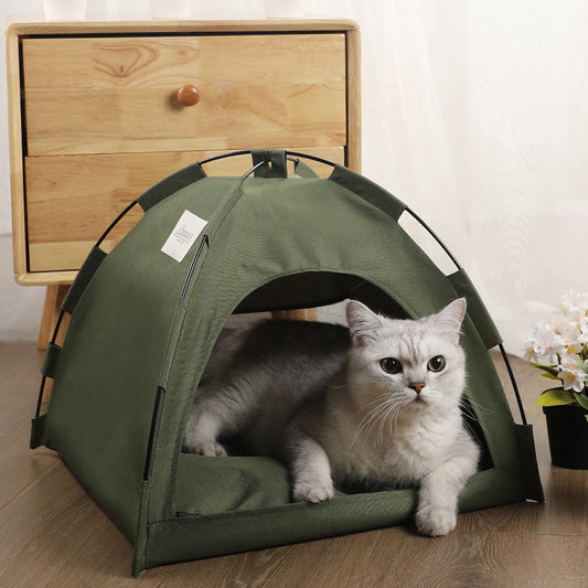 Tent Bed Cats House Warm Cushions Sofa Basket