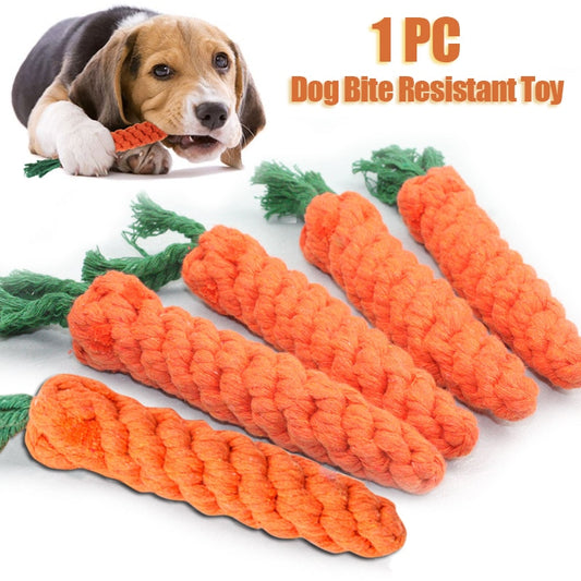 Dog Chew Made From Durable Braided Bite Resistant Cotton Great for Pups Too