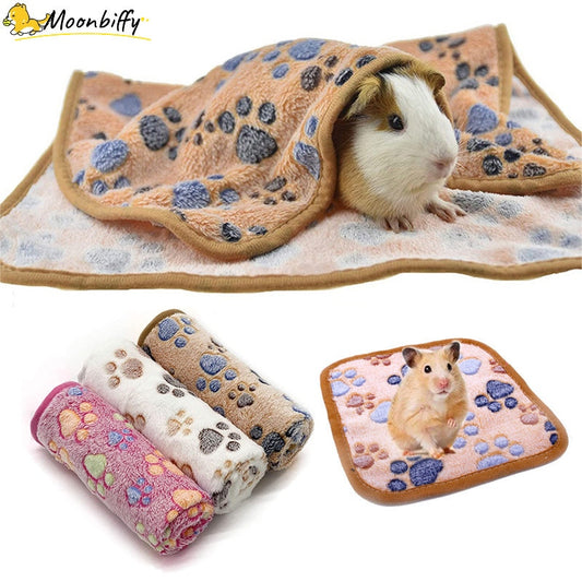 Small Pet Soft Warm Fleece Blanket