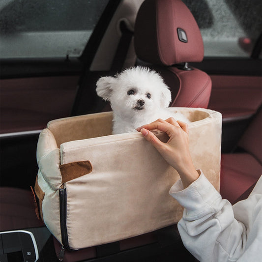 Portable Dog Bed for Travel and Car Safety