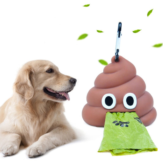 Poo-shaped Waste Bags Dispenser
