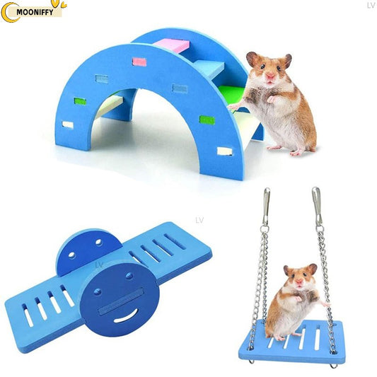 Wooden Toys And Accessories For Hamsters And other Small Rodents