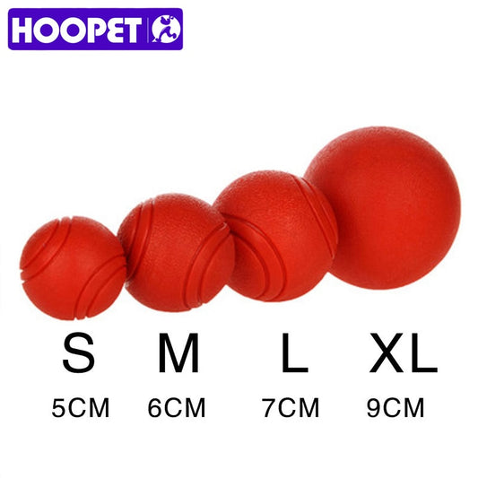 HOOPET High Quality Rubber Ball Bite-resistant Toy for Dogs & Puppies