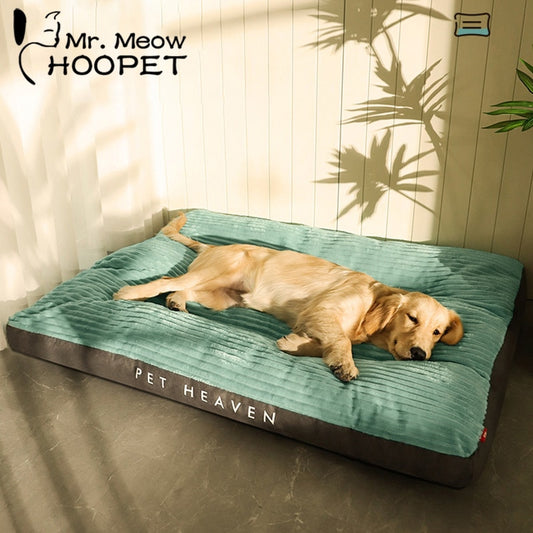 Large Dog Soft And Comfy Flat Bed(Removeable and washable cover)