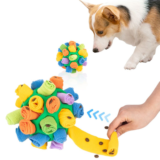 Dog Sniffing Ball Toy for Food Slow Feeding