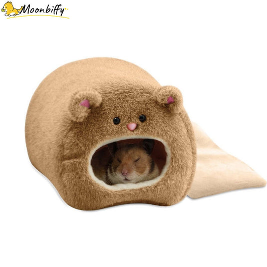 Soft Warm Bed House Hanging Nest & Mat for Hamsters and Other Small Rodents