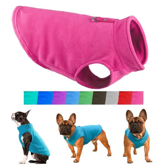 Winter Fleece Jacket For Small Dogs