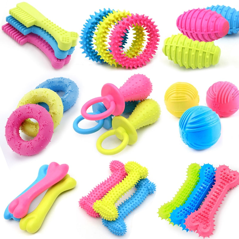 Teeth Cleaning Chew Toys for Dogs and Pups